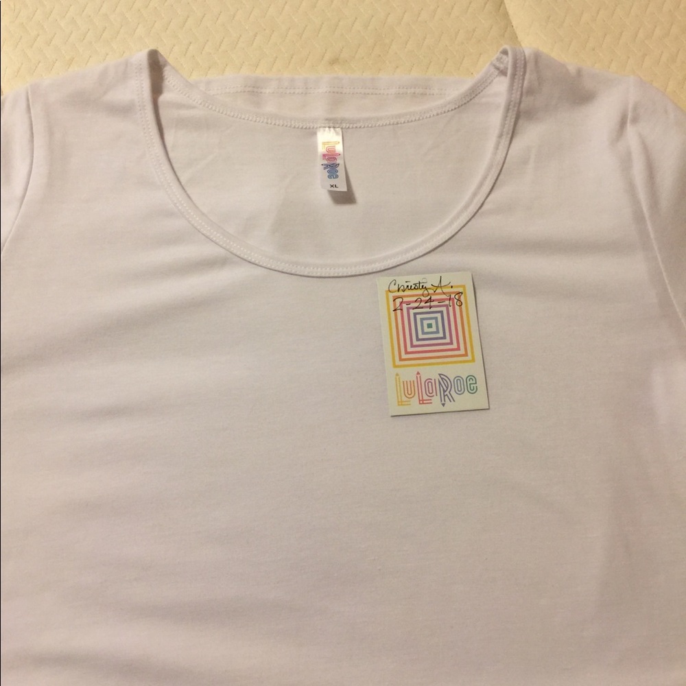 Lularoe XL white classic and OS